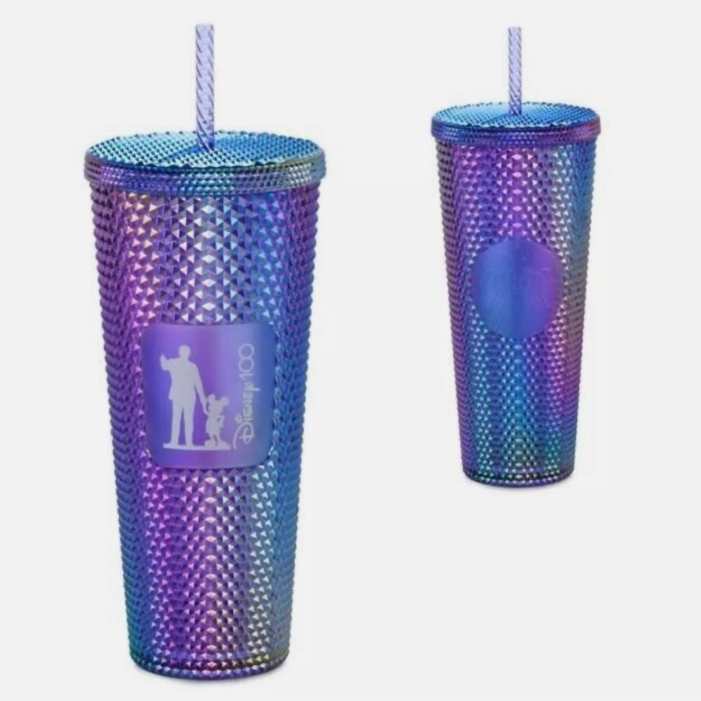 Limited Edition! Disney 100 Anniversary Starbucks Tumbler w/Straw